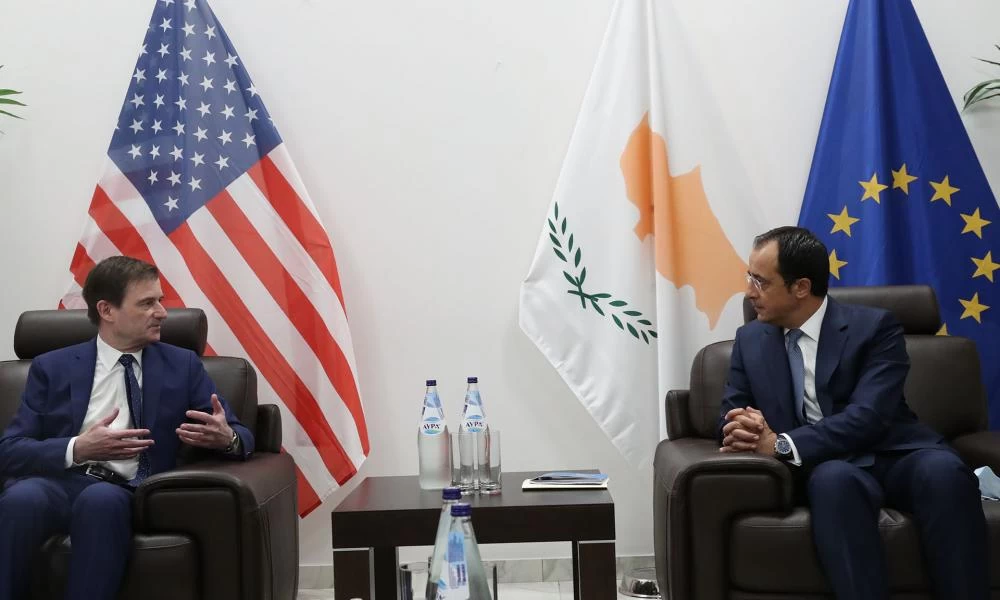 Κύπρος: Συνάντηση Χριστοδουλίδη με Υφυπουργό Εξωτερικών των ΗΠΑ